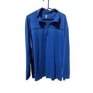 PGA Tour XXL (2XL) 1//4 Zip Pull Over Blue